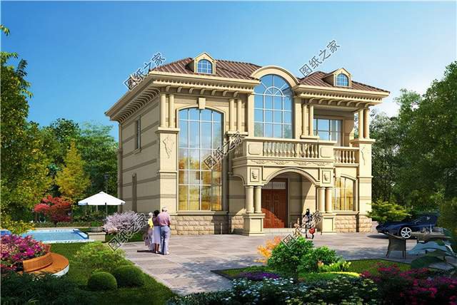 鄉村歐式別墅設計合集，渾身散發奢華大氣的氣場有沒有擊中到你？