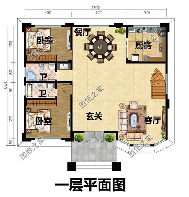 4款農村三層自建房設計，根據戶主需求，精心打造舒適住宅