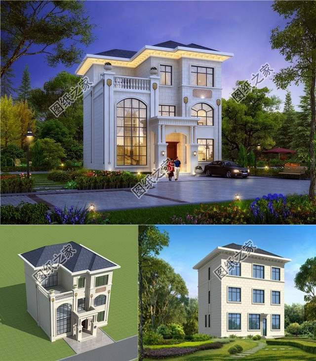 4款農村三層自建房設計，根據戶主需求，精心打造舒適住宅