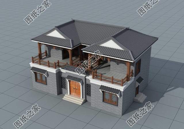 仿古別墅設計合集，自然古樸與現代風的完美結合，既古典又時尚