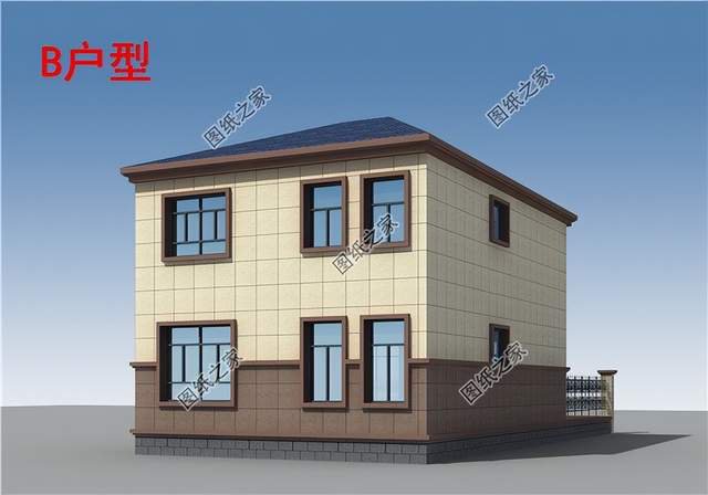 兩開間別墅設計，小面積建房的福音，喜歡的就拿去參考吧