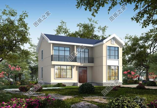 8款農村二層自建房推薦，回村建房還得是建二層，顏值在線