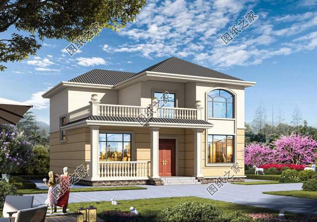 8款農村二層自建房推薦，回村建房還得是建二層，顏值在線