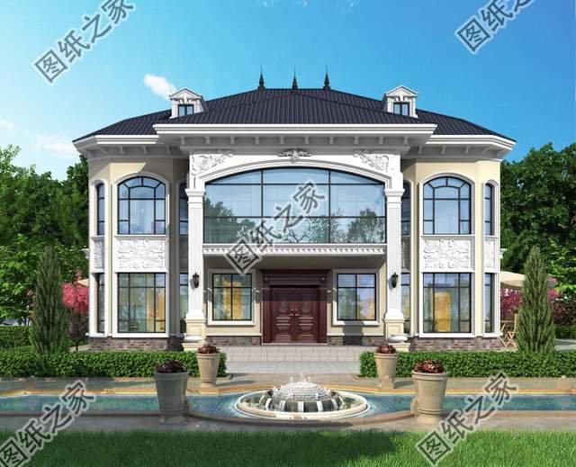 8款歐式別墅設(shè)計(jì)，農(nóng)村建房風(fēng)格的領(lǐng)跑者，強(qiáng)烈推薦