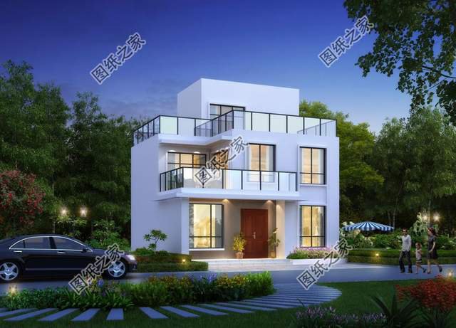 現代風別墅設計，新時代建房的寵兒，更多年輕人的選擇