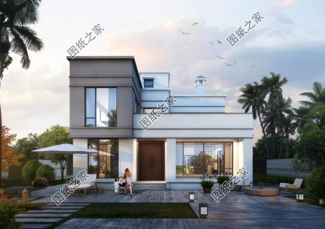 現代風別墅設計，新時代建房的寵兒，更多年輕人的選擇