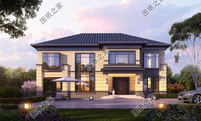 10款新中式風格別墅設計，每一款都美到無法自拔，不信你不心動