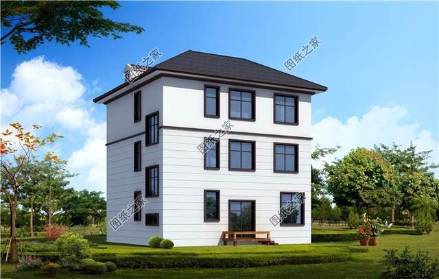 五套三層別墅設計，室內合理布局，功能強大，外觀漂亮