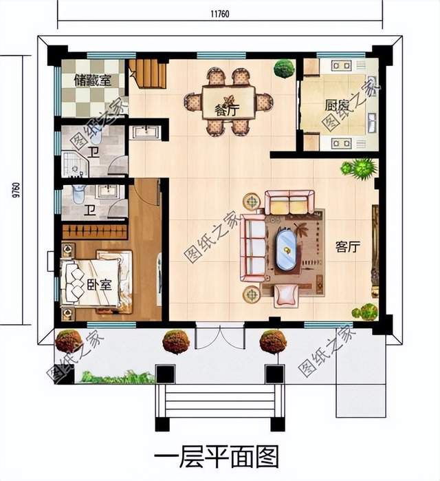 5款精美別墅設計，外觀耐看，布局合理實用保您滿意