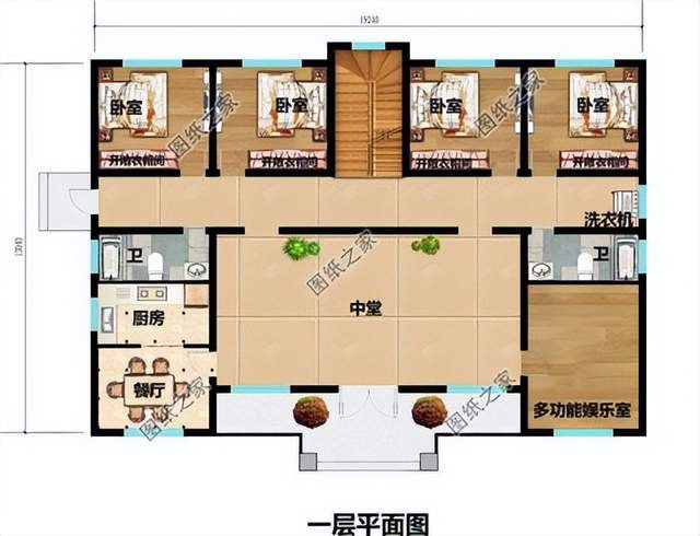 農(nóng)村兄弟雙拼房，房屋外觀氣派，家人互相有個(gè)照應(yīng)