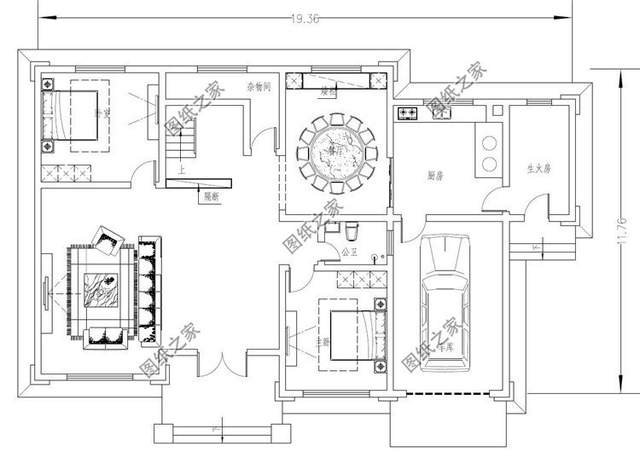 五套農村小別墅，帶有車庫，給準備建房的朋友們趕緊安排上