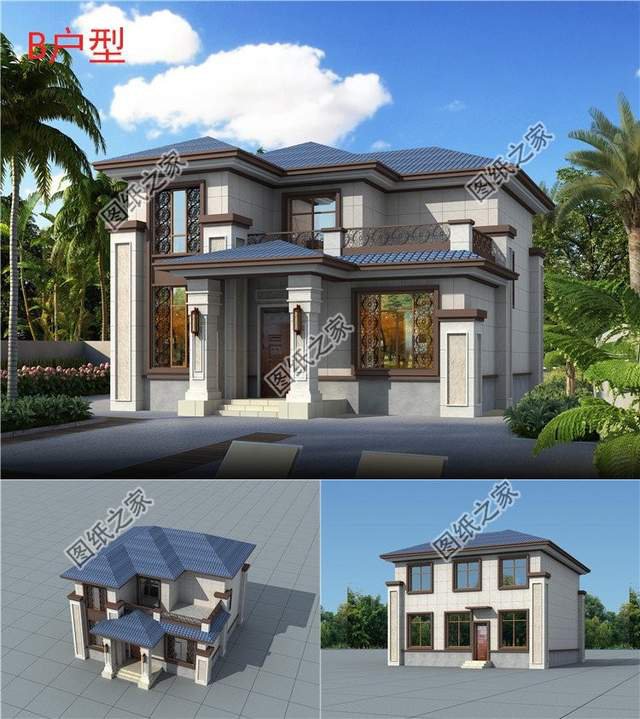 抖音爆款農村建房圖紙推薦，超高顏值實惠造價，深得老百姓的喜愛