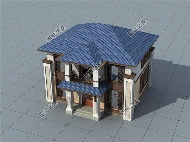 左右對(duì)稱的農(nóng)村別墅設(shè)計(jì)，對(duì)稱之美，耐人尋味