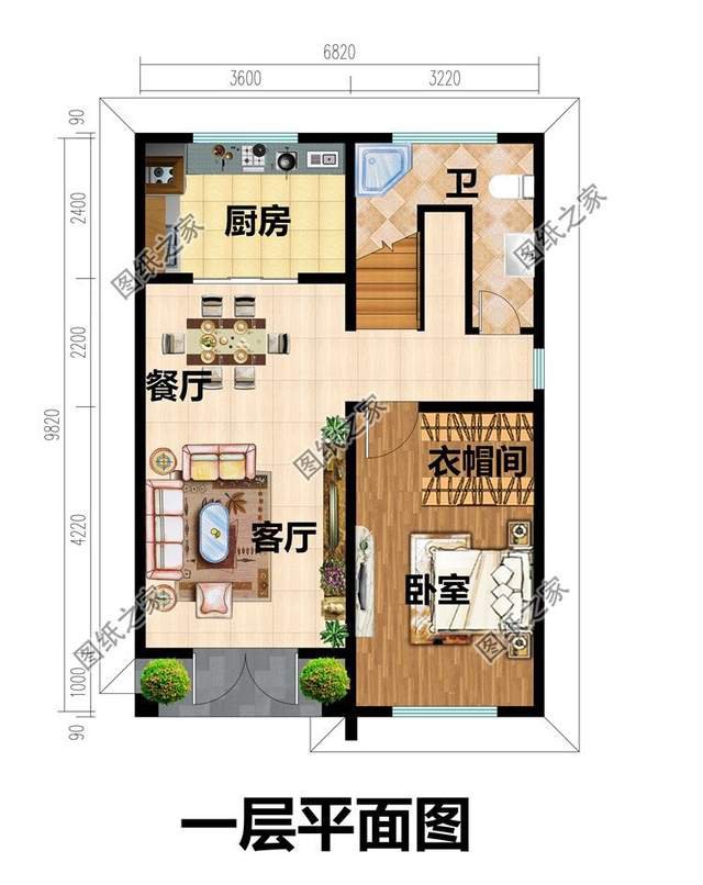 開間小的現代別墅設計，占地小功能強，受到小年輕的喜歡