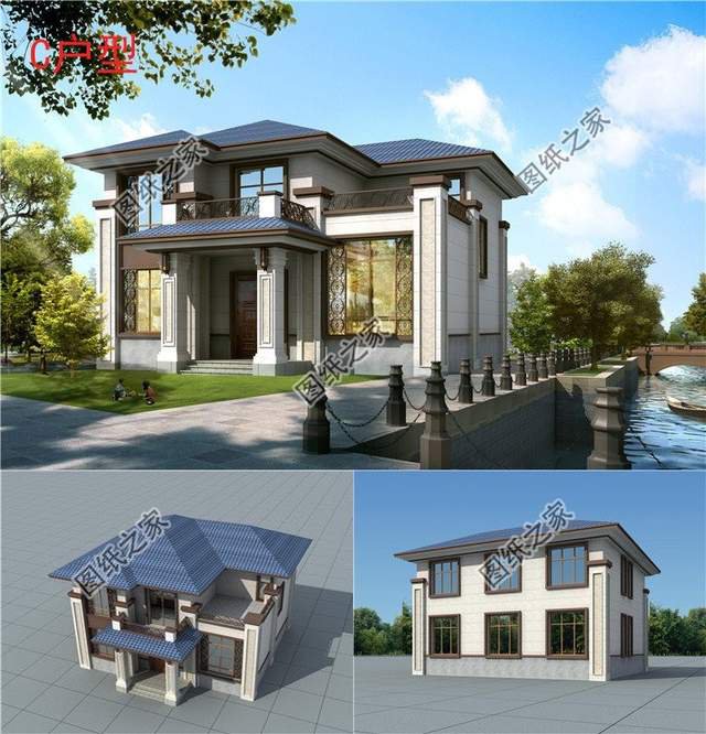 5套新中式自建房設計，農村建房的優質選擇，忍不住推薦給你們