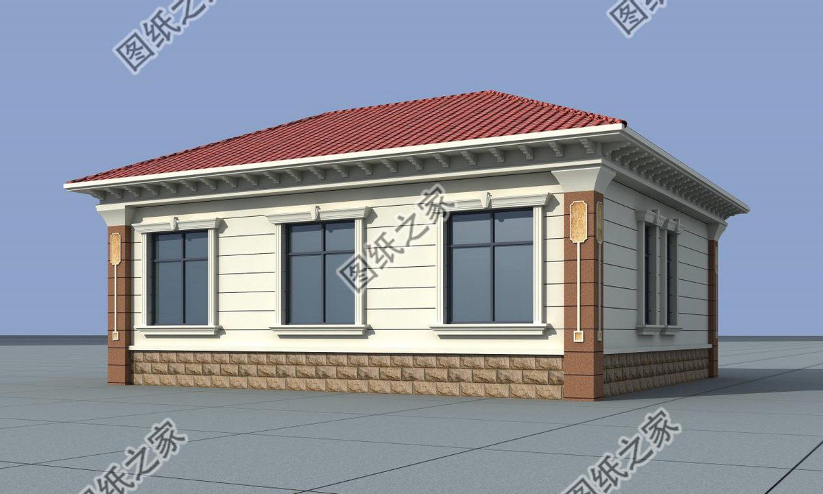 15萬一層別墅推薦，外觀造型經典不過時，室內布局舒適實用