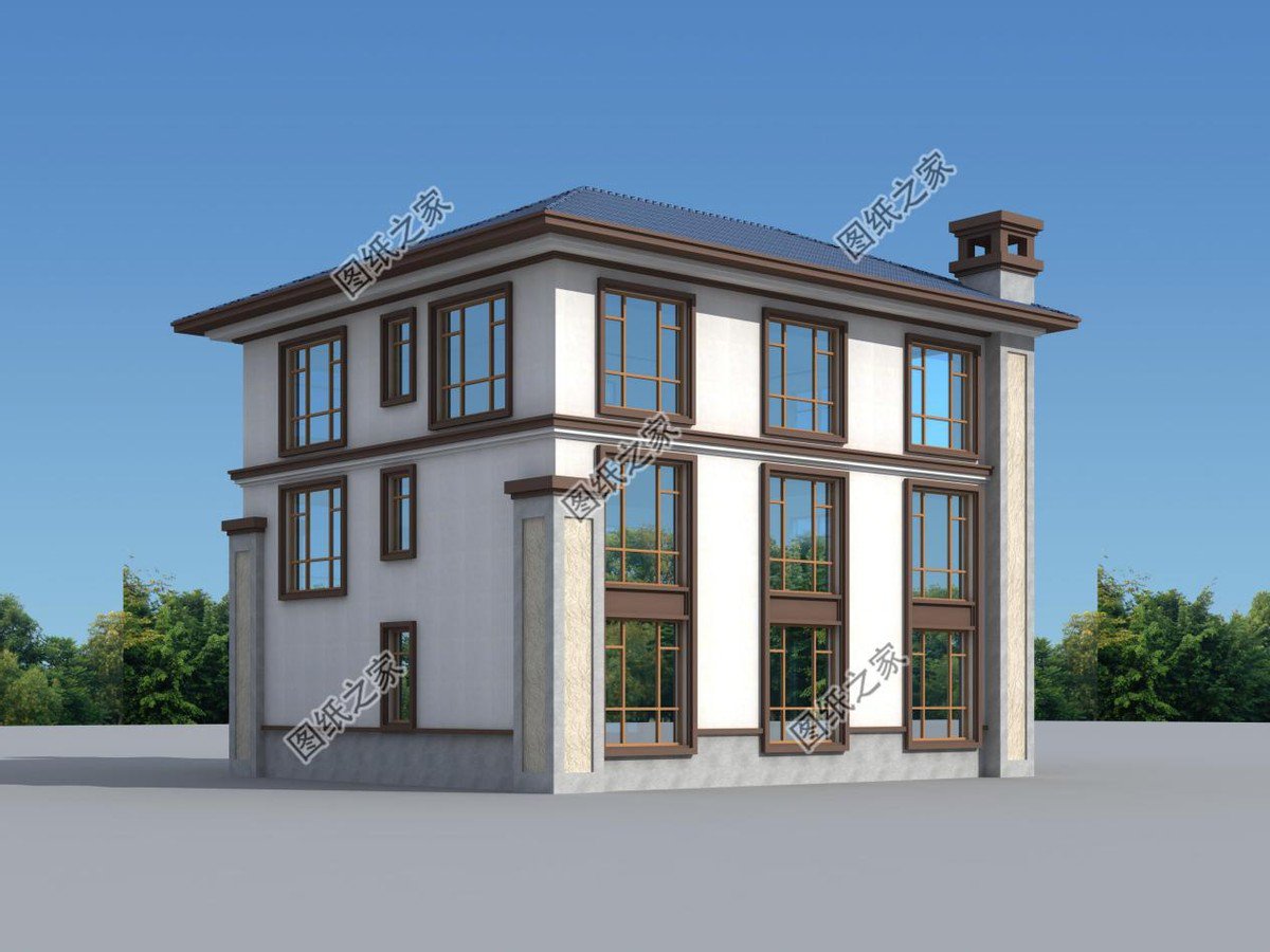 五款新中式別墅設計，外觀低調奢華內涵，室內實用舒適寬敞