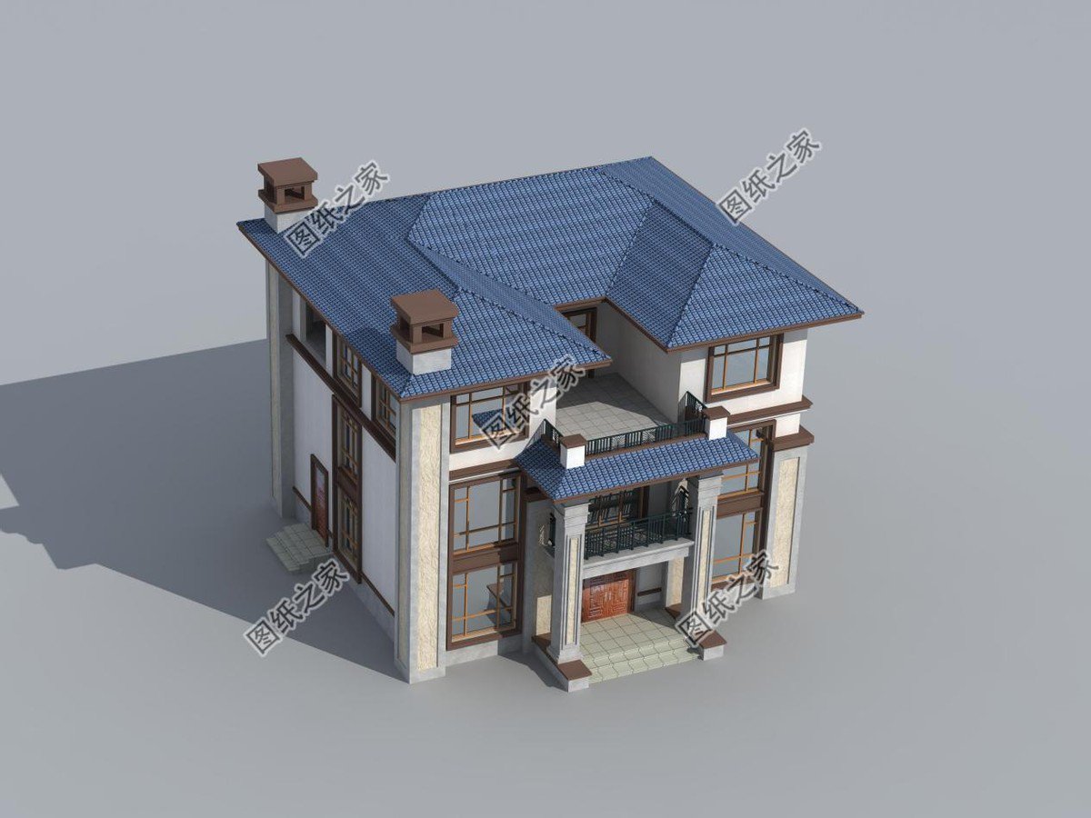 五款新中式別墅設計，外觀低調奢華內涵，室內實用舒適寬敞