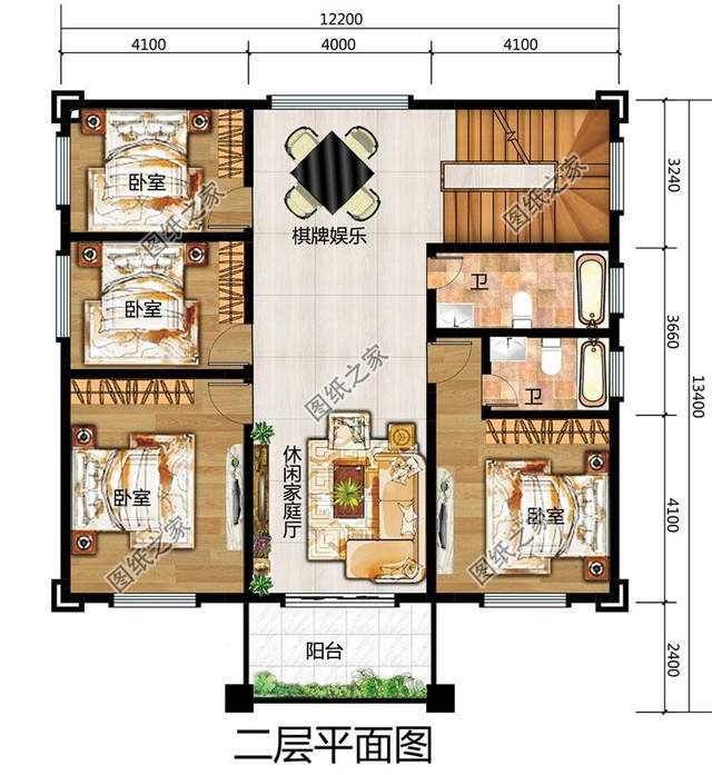 農村新中式別墅圖紙推薦，經濟又實用，建房者可以拿去參考