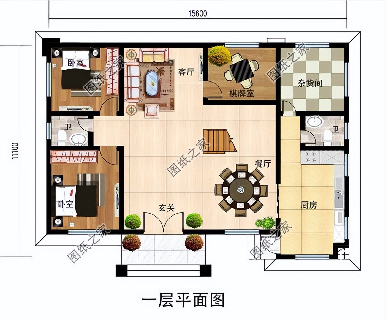 新中式二層別墅圖紙推薦，經(jīng)濟實用，越看越喜歡