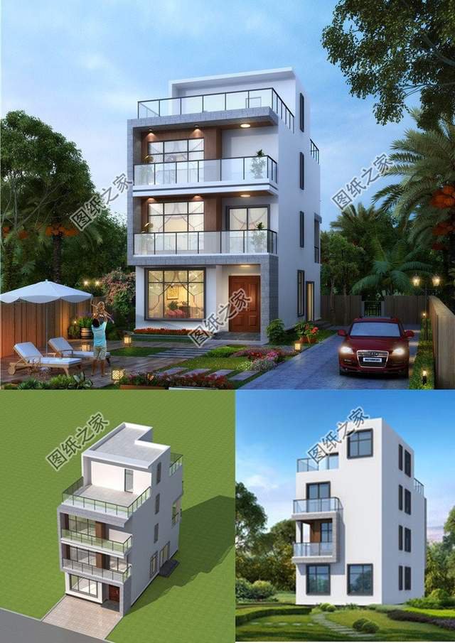 回到老家建上一棟現(xiàn)代別墅，絕對讓人們眼前一亮