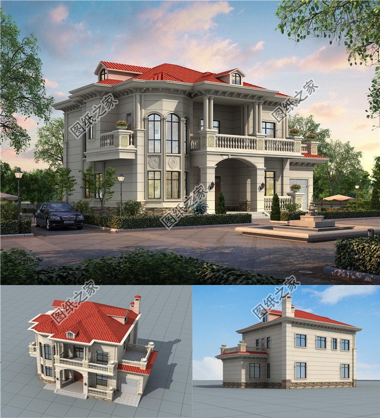 造價25~30萬農村自建房推薦，平凡生活里，感受團圓的溫暖