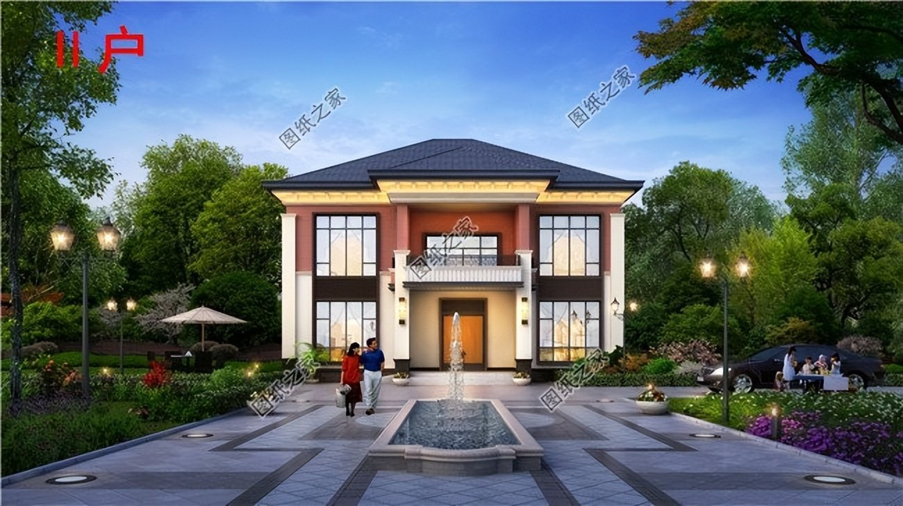 返鄉(xiāng)建棟別墅占地方正實用，生活舒適度直接拉滿惹人羨慕