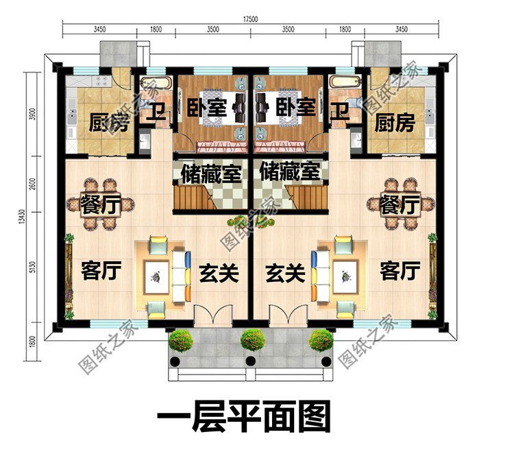 傳統歐式自建房設計，造型經典好看，屋內布局合理實用