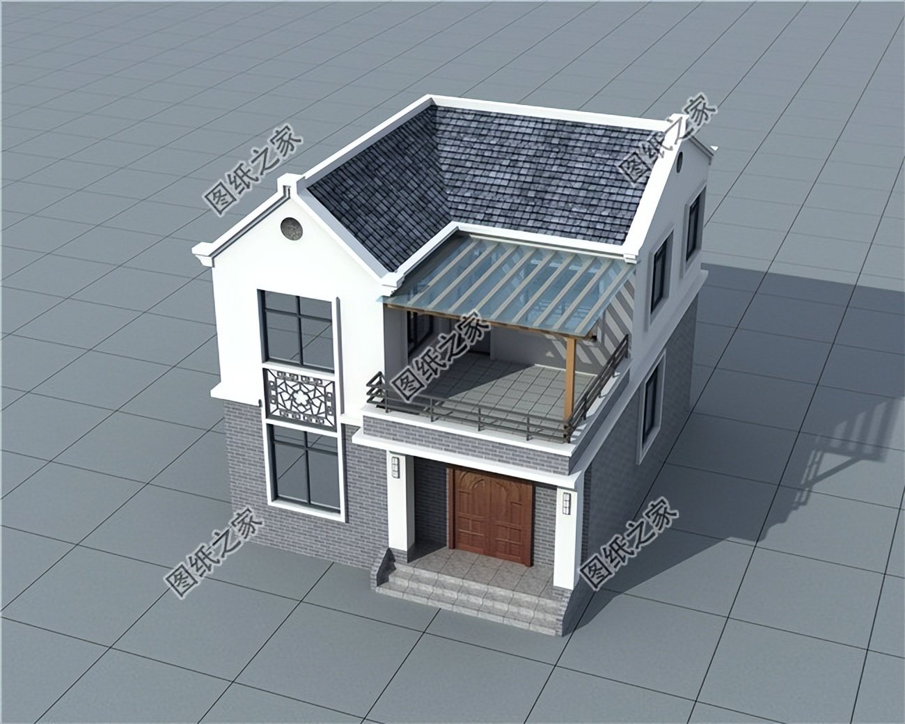 中式國風農村自建房設計，詩情畫意十足韻味，忍不住分享給大家