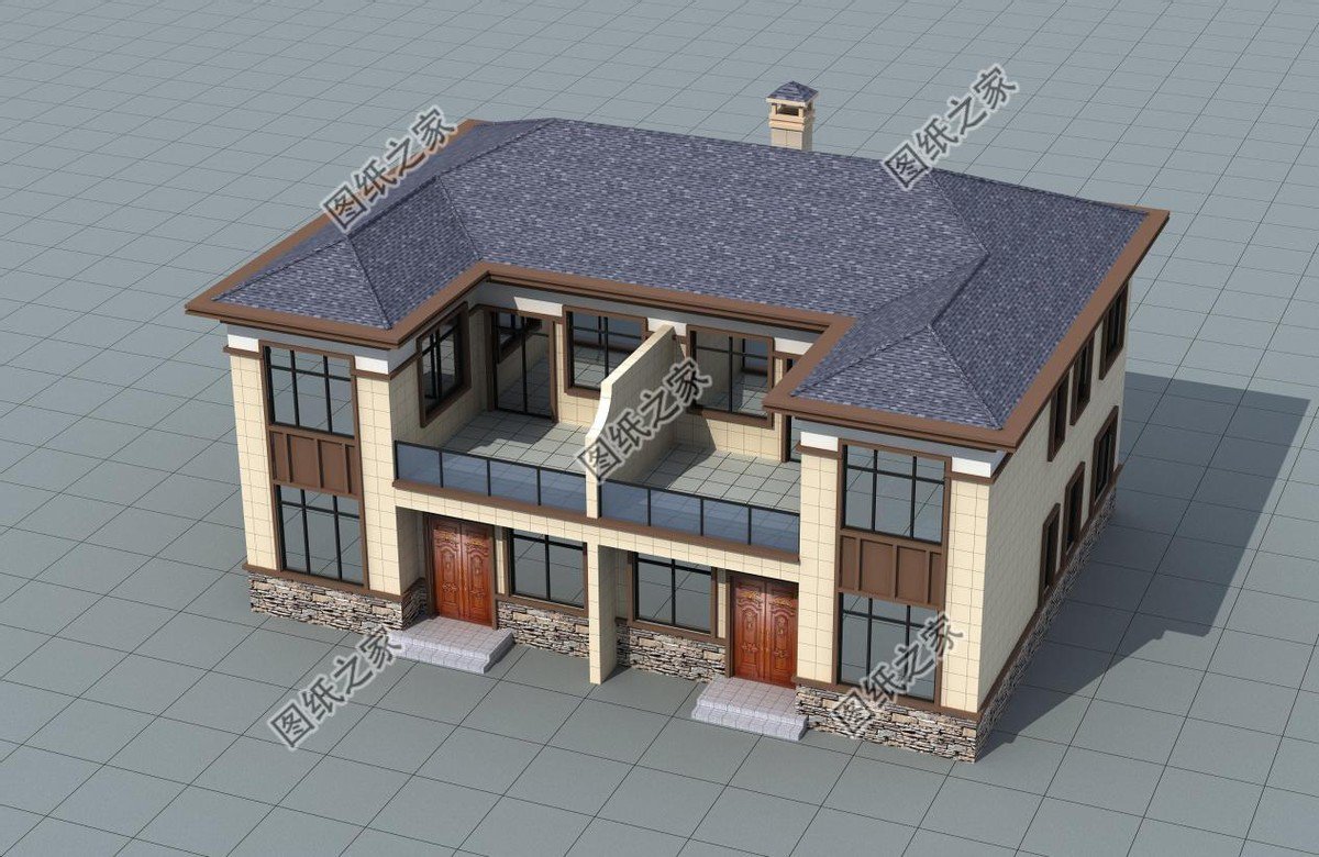 農村家里兩兄弟如何建房，雙拼合建巨劃算，快來看一看