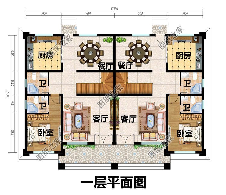 農村家里兩兄弟如何建房，雙拼合建巨劃算，快來看一看