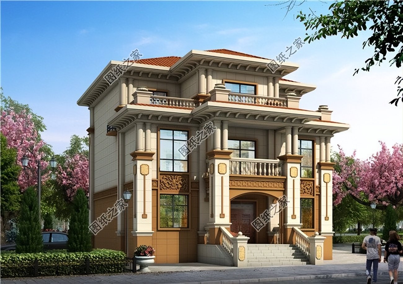 四套高端農村別墅設計，超級高的性價比，品質生活有聲有色