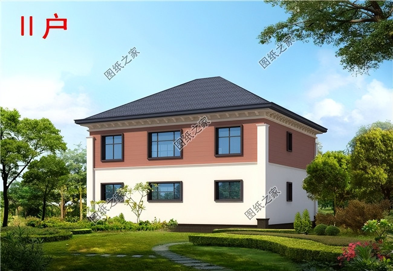 占地方正適用型農村別墅，外觀氣派室內格局實用，造價不高