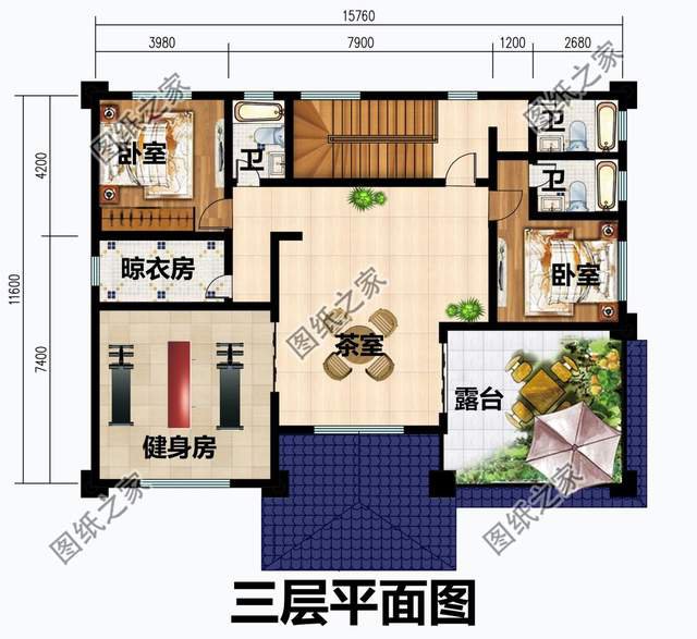 簡歐三層別墅設計，時尚雅致，簡約又不失別致感