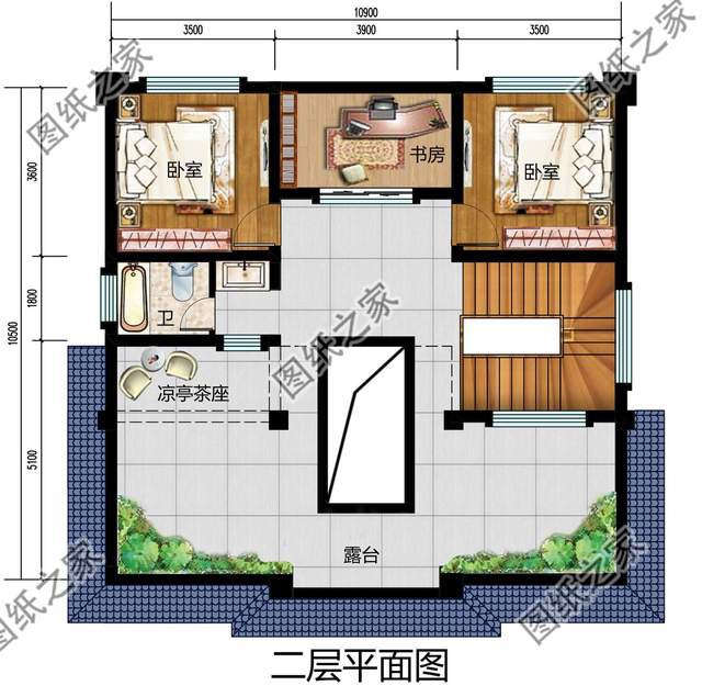 復古農村別墅設計，中式對稱之美略顯大氣，散發著幾百年的厚重感