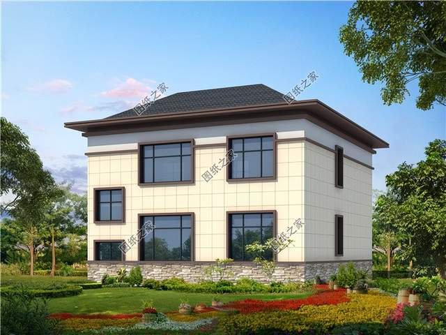 鄉村帶陽光房自建別墅設計，在慢節奏的農村里感受自然慢生活