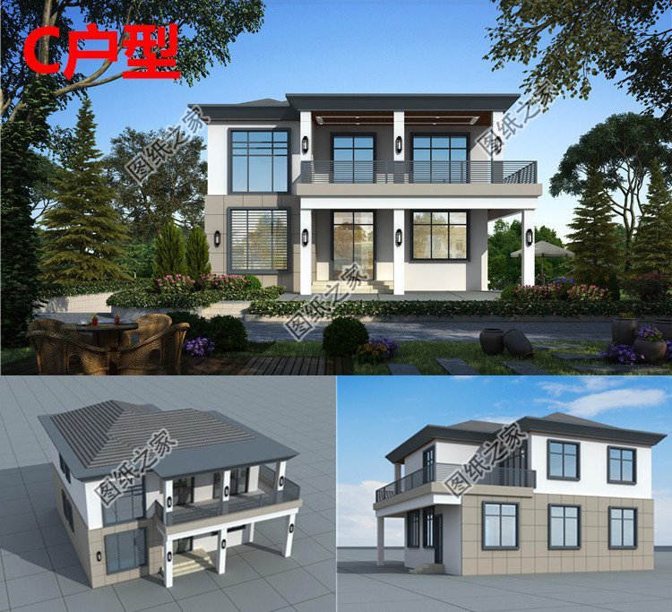 回老家建這么一棟現代別墅，相親找老婆都不用發愁了