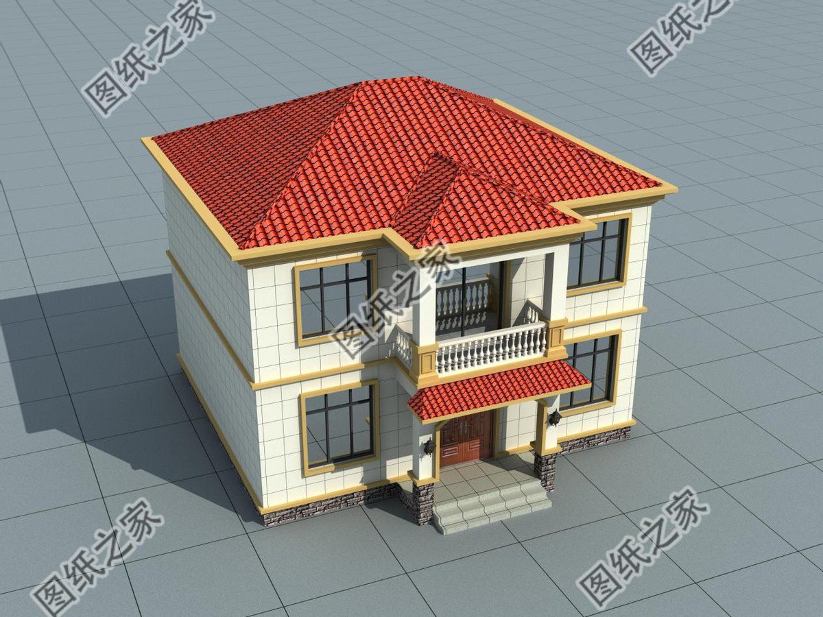 四套農村二層別墅設計，第三款15萬起建，建在老家最合適不過了