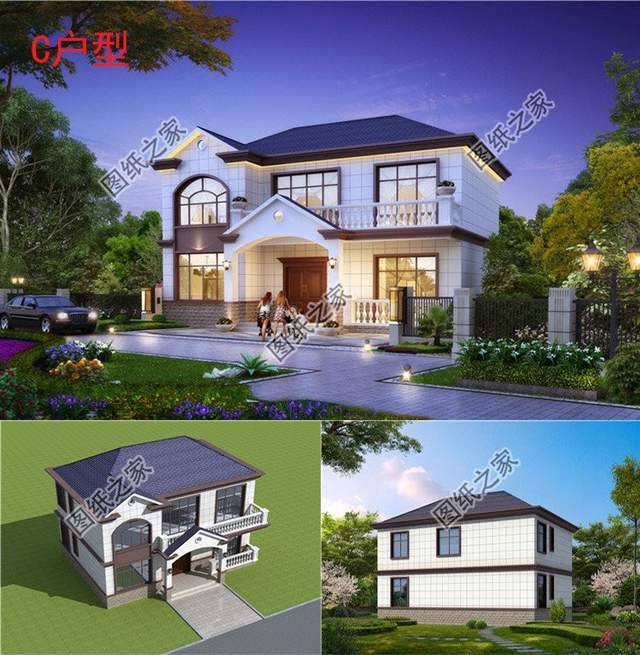 農村小面積別墅推薦，房屋不用太大，溫馨就足夠了