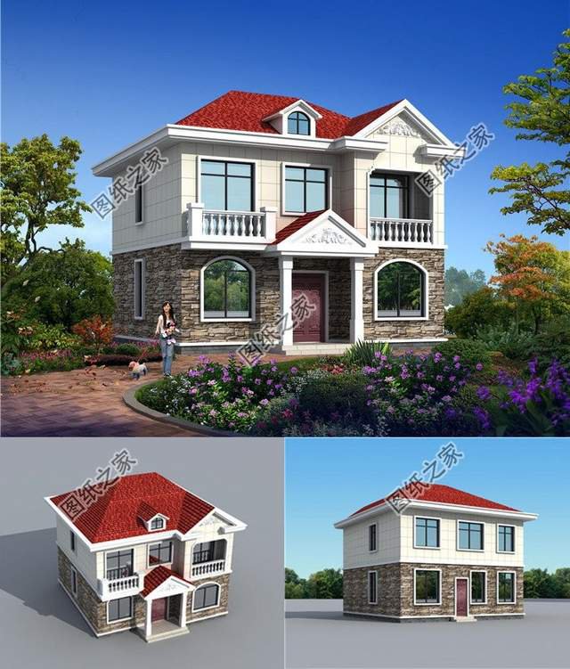 農村小面積別墅推薦，房屋不用太大，溫馨就足夠了