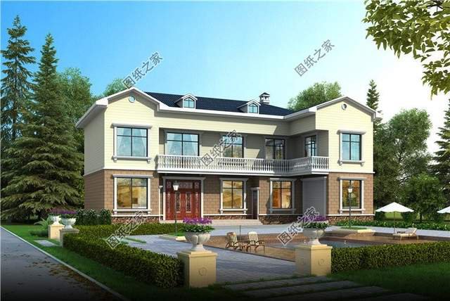 農(nóng)村二層小別墅推薦，都帶有車(chē)庫(kù)設(shè)計(jì)，方便戶(hù)主出行