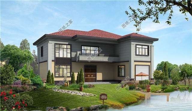 農(nóng)村二層小別墅推薦，都帶有車(chē)庫(kù)設(shè)計(jì)，方便戶(hù)主出行