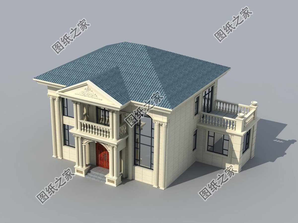 農村帶獨立廚房別墅設計，布局合理實用提升不少居住幸福感