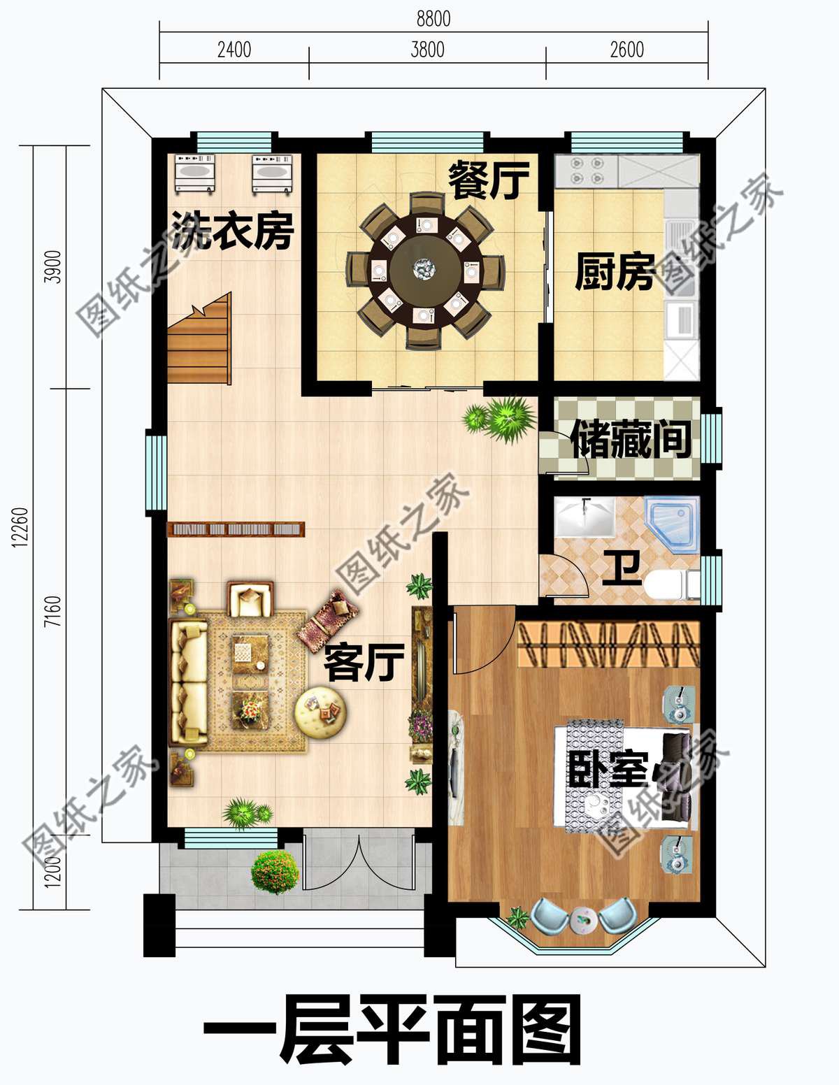 農(nóng)村帶陽(yáng)光房別墅設(shè)計(jì)，外觀造型顏值在線，給人眼前一亮的感受