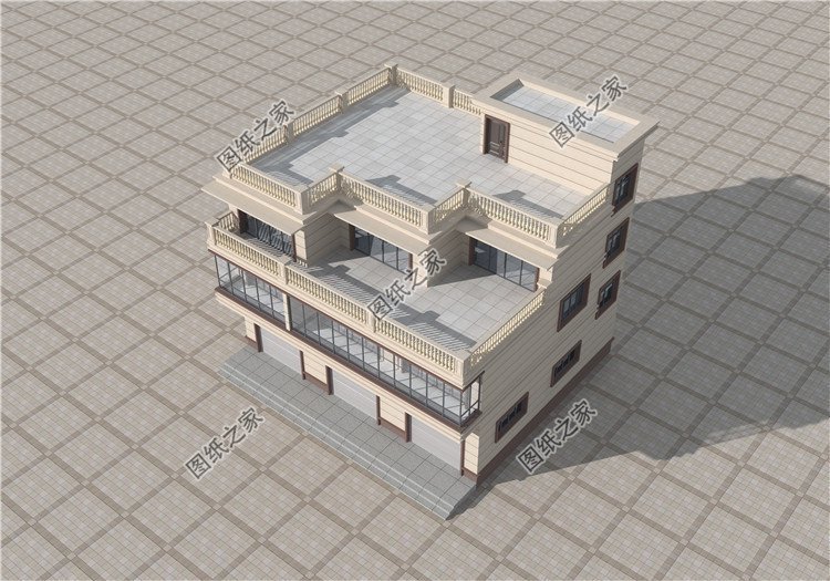 農村帶商鋪自建房推薦，一層為門臉二三層自住，掙錢生活兩不誤