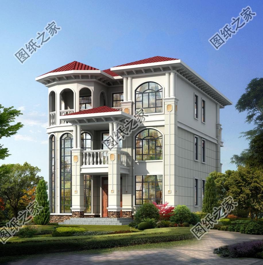 強(qiáng)大氣場(chǎng)的農(nóng)村自建房推薦，誰(shuí)看了都喜歡，震撼人心