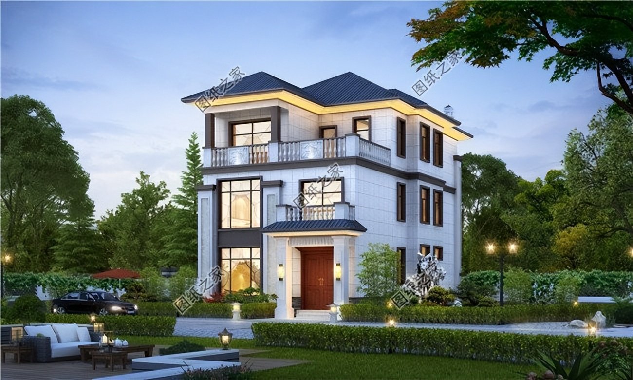 新中式建筑風格自建別墅經典之作，深受廣大建房者的喜愛