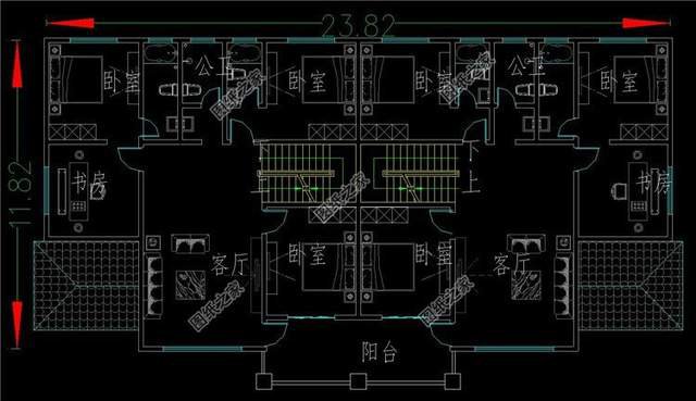 回家建棟雙拼別墅，一家人就要整整齊齊的，家和萬事興