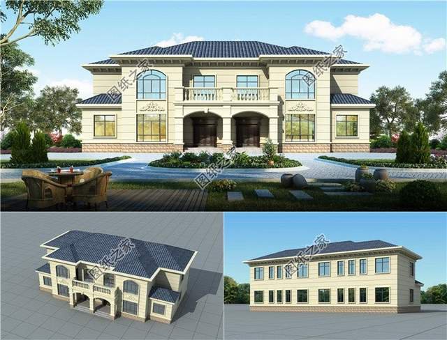 回家建棟雙拼別墅，一家人就要整整齊齊的，家和萬事興