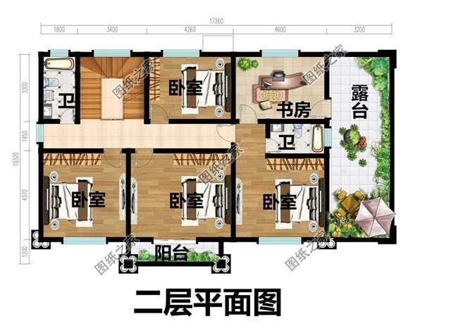 帶車庫的農(nóng)村別墅推薦，簡單實(shí)用造價(jià)不高，人見人愛